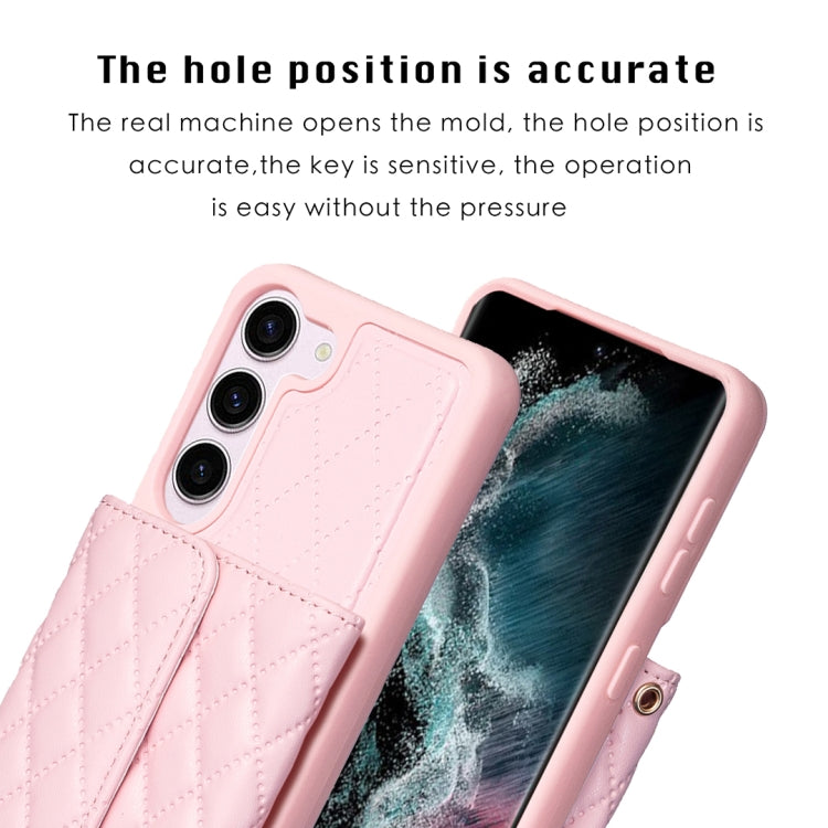 Horizontal Wallet Rhombic Leather Phone Case, ForFor Samsung Galaxy S23 5G, For Samsung Galaxy S22+ 5G, For Samsung Galaxy S21 5G, For Samsung Galaxy S21+ 5G, For Samsung Galaxy S21 Ultra 5G, For Samsung Galaxy A14 4G / 5G