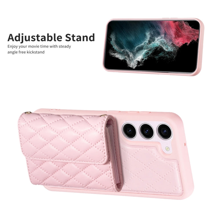 Horizontal Wallet Rhombic Leather Phone Case, ForFor Samsung Galaxy S23 5G, For Samsung Galaxy S22+ 5G, For Samsung Galaxy S21 5G, For Samsung Galaxy S21+ 5G, For Samsung Galaxy S21 Ultra 5G, For Samsung Galaxy A14 4G / 5G