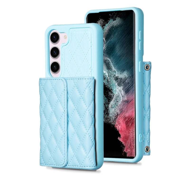 Horizontal Wallet Rhombic Leather Phone Case, ForFor Samsung Galaxy S23 5G, For Samsung Galaxy S22+ 5G, For Samsung Galaxy S21 5G, For Samsung Galaxy S21+ 5G, For Samsung Galaxy S21 Ultra 5G, For Samsung Galaxy A14 4G / 5G
