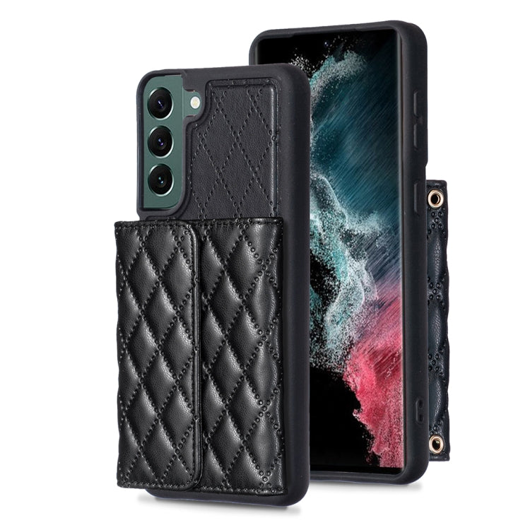 Horizontal Wallet Rhombic Leather Phone Case, ForFor Samsung Galaxy S23 5G, For Samsung Galaxy S22+ 5G, For Samsung Galaxy S21 5G, For Samsung Galaxy S21+ 5G, For Samsung Galaxy S21 Ultra 5G, For Samsung Galaxy A14 4G / 5G