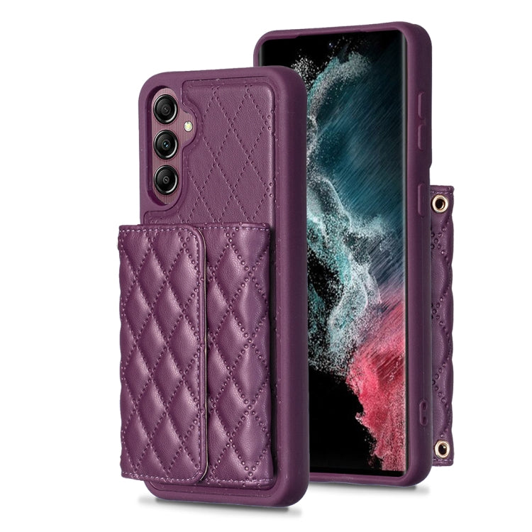 Horizontal Wallet Rhombic Leather Phone Case, ForFor Samsung Galaxy S23 5G, For Samsung Galaxy S22+ 5G, For Samsung Galaxy S21 5G, For Samsung Galaxy S21+ 5G, For Samsung Galaxy S21 Ultra 5G, For Samsung Galaxy A14 4G / 5G