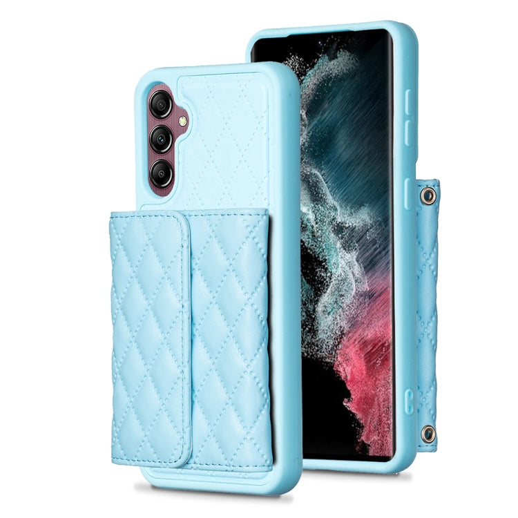 Horizontal Wallet Rhombic Leather Phone Case, ForFor Samsung Galaxy S23 5G, For Samsung Galaxy S22+ 5G, For Samsung Galaxy S21 5G, For Samsung Galaxy S21+ 5G, For Samsung Galaxy S21 Ultra 5G, For Samsung Galaxy A14 4G / 5G