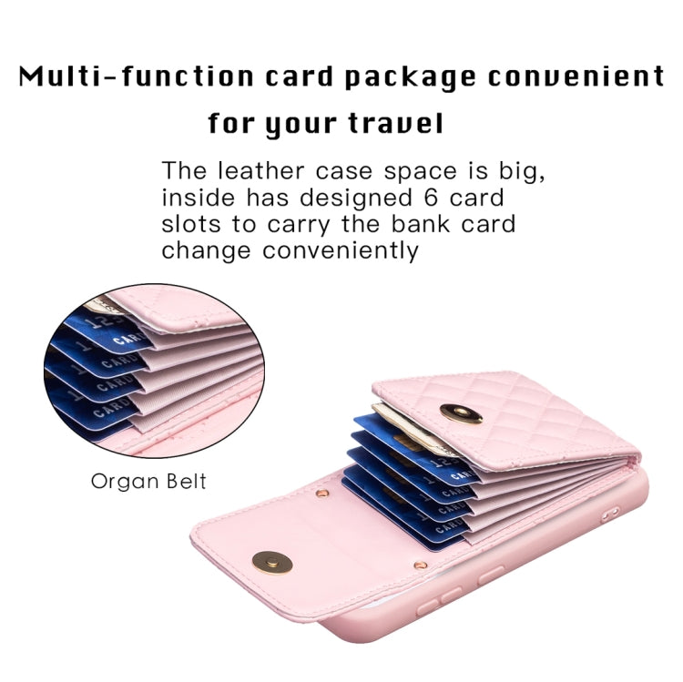 Vertical Wallet Rhombic Leather Phone Case, For Samsung Galaxy S23 5G, For Samsung Galaxy S22+ 5G, For Samsung Galaxy S21 5G, For Samsung Galaxy S21+ 5G, For Samsung Galaxy S21 Ultra 5G, For Samsung Galaxy A14 4G / 5G