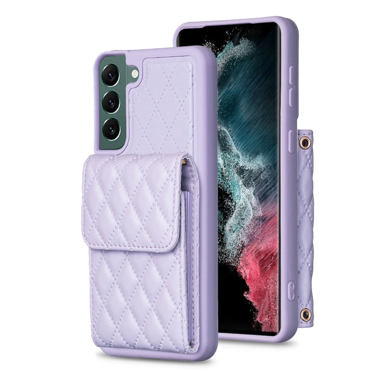 Vertical Wallet Rhombic Leather Phone Case, For Samsung Galaxy S23 5G, For Samsung Galaxy S22+ 5G, For Samsung Galaxy S21 5G, For Samsung Galaxy S21+ 5G, For Samsung Galaxy S21 Ultra 5G, For Samsung Galaxy A14 4G / 5G