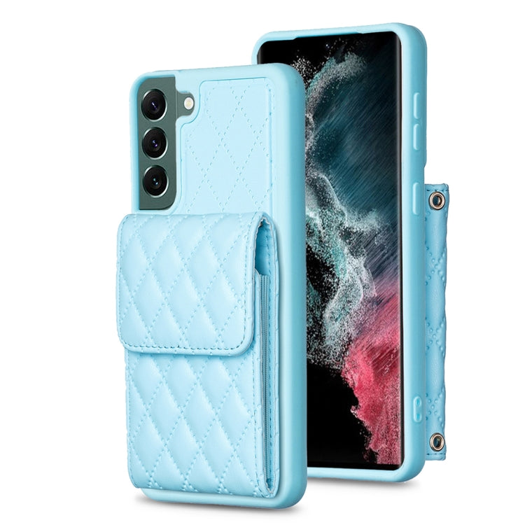 Vertical Wallet Rhombic Leather Phone Case, For Samsung Galaxy S23 5G, For Samsung Galaxy S22+ 5G, For Samsung Galaxy S21 5G, For Samsung Galaxy S21+ 5G, For Samsung Galaxy S21 Ultra 5G, For Samsung Galaxy A14 4G / 5G