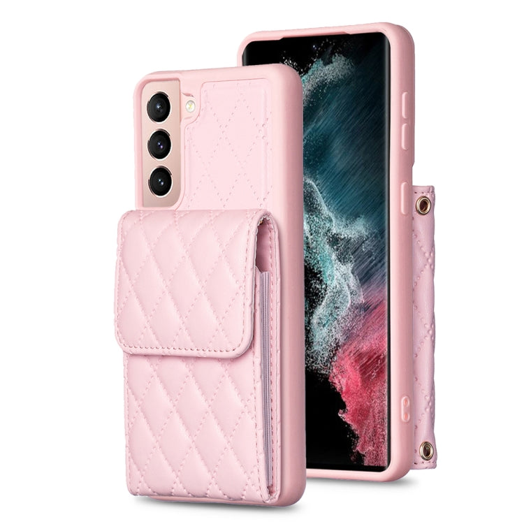 Vertical Wallet Rhombic Leather Phone Case, For Samsung Galaxy S23 5G, For Samsung Galaxy S22+ 5G, For Samsung Galaxy S21 5G, For Samsung Galaxy S21+ 5G, For Samsung Galaxy S21 Ultra 5G, For Samsung Galaxy A14 4G / 5G