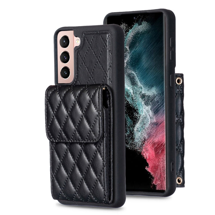 Vertical Wallet Rhombic Leather Phone Case, For Samsung Galaxy S23 5G, For Samsung Galaxy S22+ 5G, For Samsung Galaxy S21 5G, For Samsung Galaxy S21+ 5G, For Samsung Galaxy S21 Ultra 5G, For Samsung Galaxy A14 4G / 5G