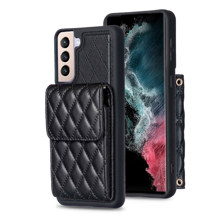 Vertical Wallet Rhombic Leather Phone Case, For Samsung Galaxy S23 5G, For Samsung Galaxy S22+ 5G, For Samsung Galaxy S21 5G, For Samsung Galaxy S21+ 5G, For Samsung Galaxy S21 Ultra 5G, For Samsung Galaxy A14 4G / 5G
