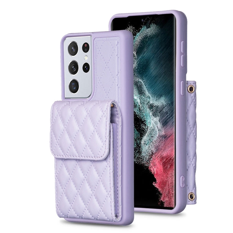 Vertical Wallet Rhombic Leather Phone Case, For Samsung Galaxy S23 5G, For Samsung Galaxy S22+ 5G, For Samsung Galaxy S21 5G, For Samsung Galaxy S21+ 5G, For Samsung Galaxy S21 Ultra 5G, For Samsung Galaxy A14 4G / 5G