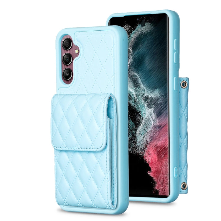Vertical Wallet Rhombic Leather Phone Case, For Samsung Galaxy S23 5G, For Samsung Galaxy S22+ 5G, For Samsung Galaxy S21 5G, For Samsung Galaxy S21+ 5G, For Samsung Galaxy S21 Ultra 5G, For Samsung Galaxy A14 4G / 5G