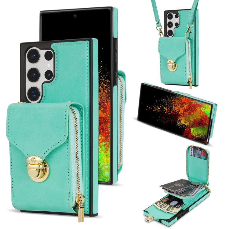 Zipper Hardware Card Wallet Phone Case, For Samsung Galaxy S23 Ultra 5G, For Samsung Galaxy S23+ 5G, For Samsung Galaxy S23 5G, For Samsung Galaxy S22 Ultra 5G, For Samsung Galaxy S22+ 5G, For Samsung Galaxy S22 5G, For Samsung Galaxy S21 FE 5G        ...