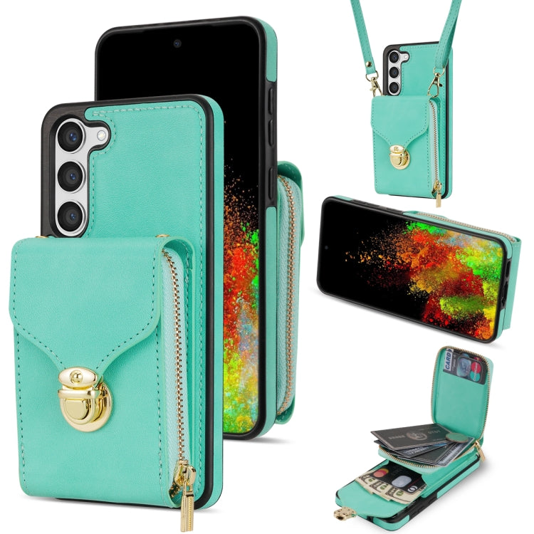 Zipper Hardware Card Wallet Phone Case, For Samsung Galaxy S23 Ultra 5G, For Samsung Galaxy S23+ 5G, For Samsung Galaxy S23 5G, For Samsung Galaxy S22 Ultra 5G, For Samsung Galaxy S22+ 5G, For Samsung Galaxy S22 5G, For Samsung Galaxy S21 FE 5G        ...