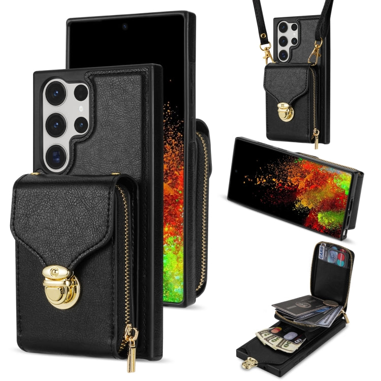 Zipper Hardware Card Wallet Phone Case, For Samsung Galaxy S23 Ultra 5G, For Samsung Galaxy S23+ 5G, For Samsung Galaxy S23 5G, For Samsung Galaxy S22 Ultra 5G, For Samsung Galaxy S22+ 5G, For Samsung Galaxy S22 5G, For Samsung Galaxy S21 FE 5G        ...