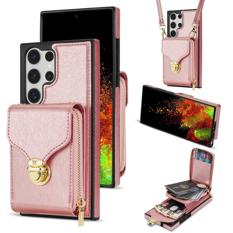 Zipper Hardware Card Wallet Phone Case, For Samsung Galaxy S23 Ultra 5G, For Samsung Galaxy S23+ 5G, For Samsung Galaxy S23 5G, For Samsung Galaxy S22 Ultra 5G, For Samsung Galaxy S22+ 5G, For Samsung Galaxy S22 5G, For Samsung Galaxy S21 FE 5G        ...