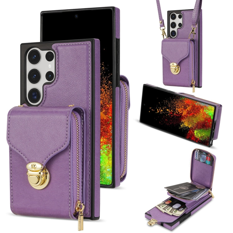 Zipper Hardware Card Wallet Phone Case, For Samsung Galaxy S23 Ultra 5G, For Samsung Galaxy S23+ 5G, For Samsung Galaxy S23 5G, For Samsung Galaxy S22 Ultra 5G, For Samsung Galaxy S22+ 5G, For Samsung Galaxy S22 5G, For Samsung Galaxy S21 FE 5G        ...