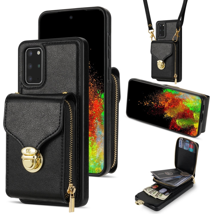 Zipper Hardware Card Wallet Phone Case, For Samsung Galaxy S21 Ultra 5G, For Samsung Galaxy S20, For Samsung Galaxy S20+, For Samsung Galaxy S20 FE, For Samsung Galaxy A51, For Samsung Galaxy Note20 Ultra, For Samsung Galaxy A54 5G                     ...