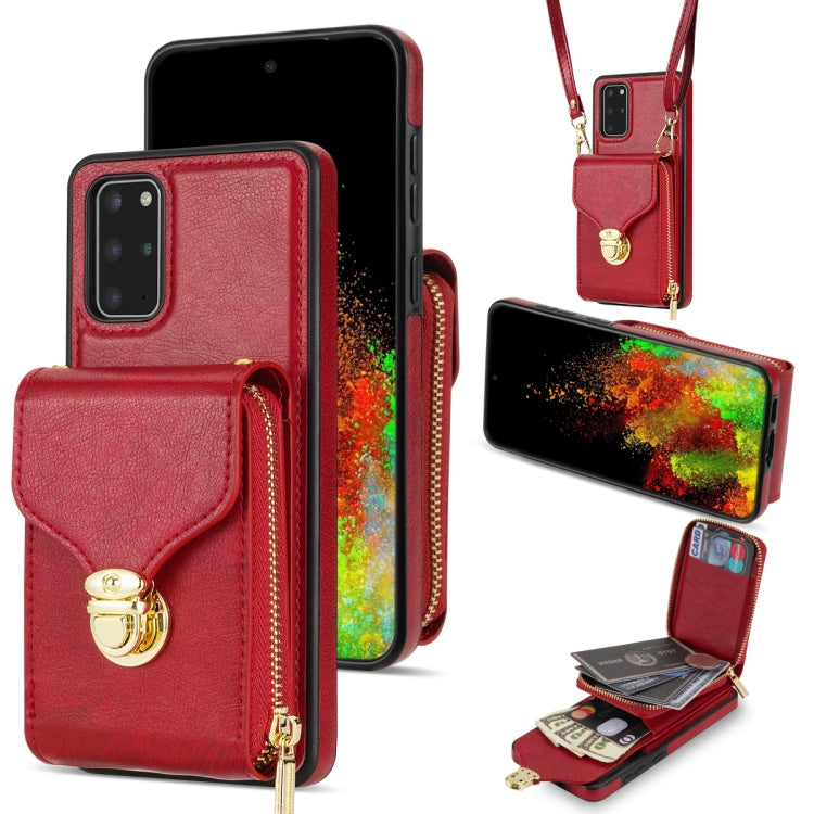 Zipper Hardware Card Wallet Phone Case, For Samsung Galaxy S21 Ultra 5G, For Samsung Galaxy S20, For Samsung Galaxy S20+, For Samsung Galaxy S20 FE, For Samsung Galaxy A51, For Samsung Galaxy Note20 Ultra, For Samsung Galaxy A54 5G                     ...