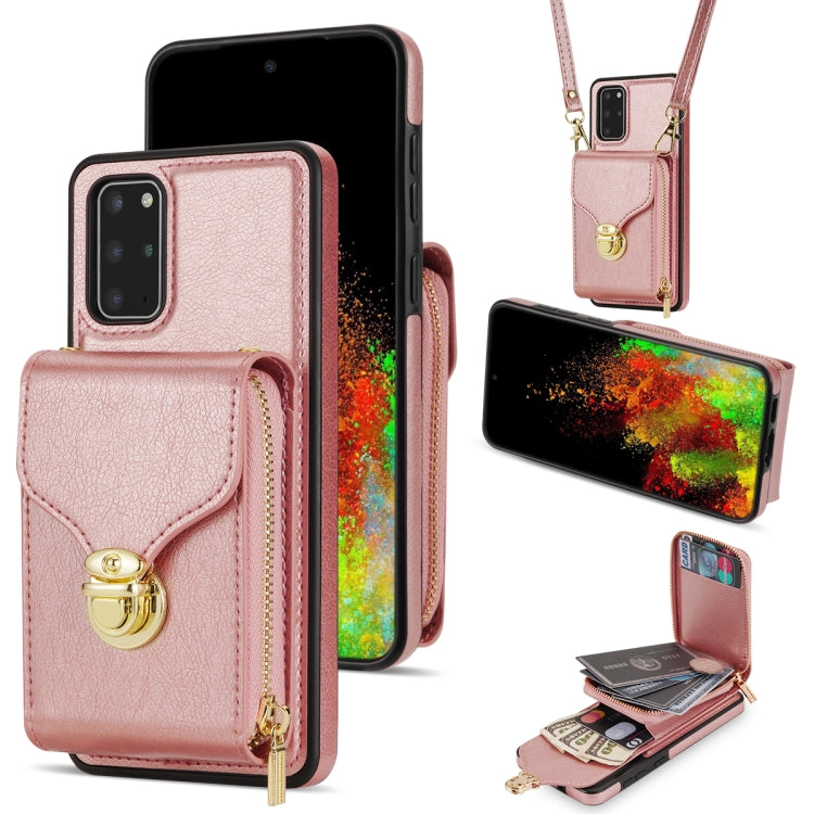 Zipper Hardware Card Wallet Phone Case, For Samsung Galaxy S21 Ultra 5G, For Samsung Galaxy S20, For Samsung Galaxy S20+, For Samsung Galaxy S20 FE, For Samsung Galaxy A51, For Samsung Galaxy Note20 Ultra, For Samsung Galaxy A54 5G                     ...