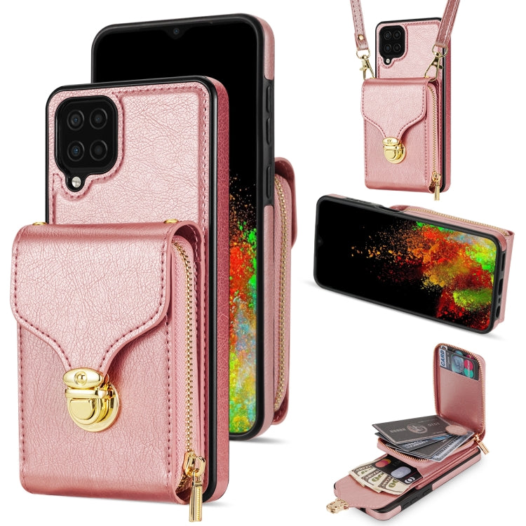 Zipper Hardware Card Wallet Phone Case, For Samsung Galaxy A52 5G / 4G, For Samsung Galaxy A13 5G / 4G, For Samsung Galaxy A12 5G