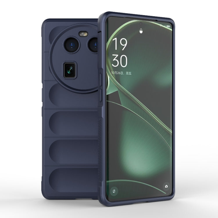 Magic Shield TPU + Flannel Phone Case, For OPPO Find X6 5G, For OPPO Find X6 Pro 5G
