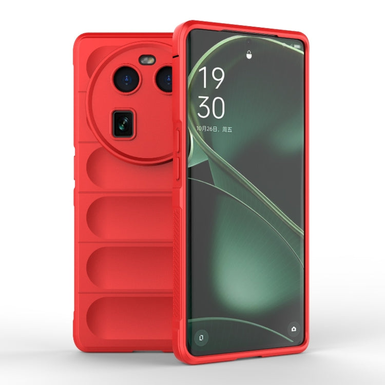 Magic Shield TPU + Flannel Phone Case, For OPPO Find X6 5G, For OPPO Find X6 Pro 5G