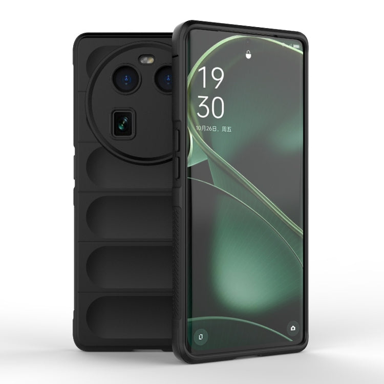 Magic Shield TPU + Flannel Phone Case, For OPPO Find X6 5G, For OPPO Find X6 Pro 5G