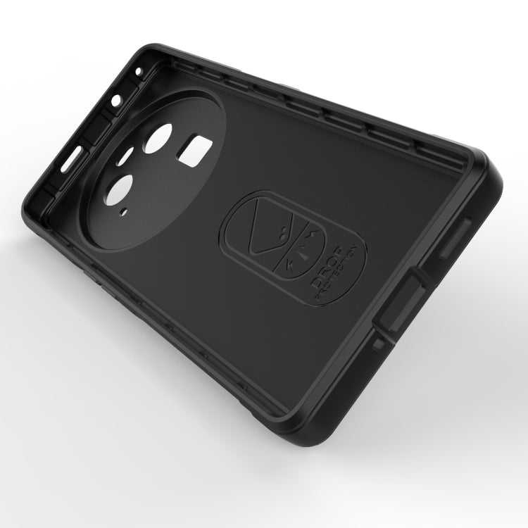 Magic Shield TPU + Flannel Phone Case, For OPPO Find X6 5G, For OPPO Find X6 Pro 5G