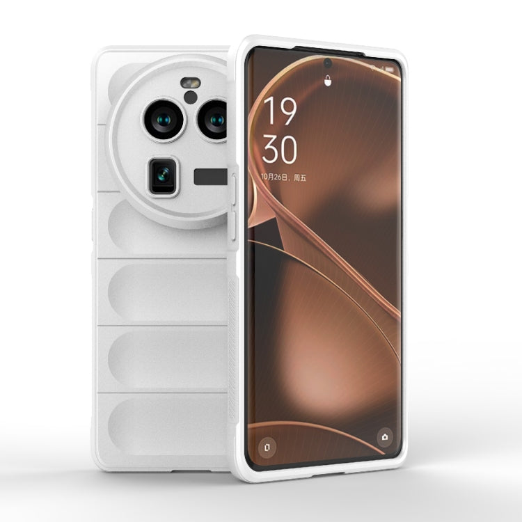 Magic Shield TPU + Flannel Phone Case, For OPPO Find X6 5G, For OPPO Find X6 Pro 5G