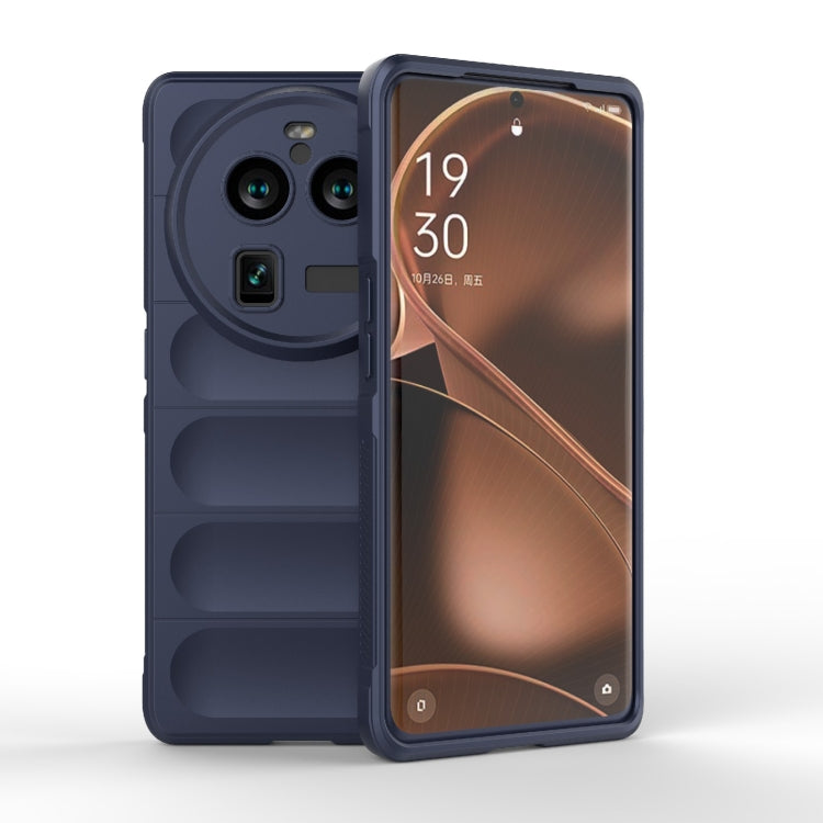 Magic Shield TPU + Flannel Phone Case, For OPPO Find X6 5G, For OPPO Find X6 Pro 5G