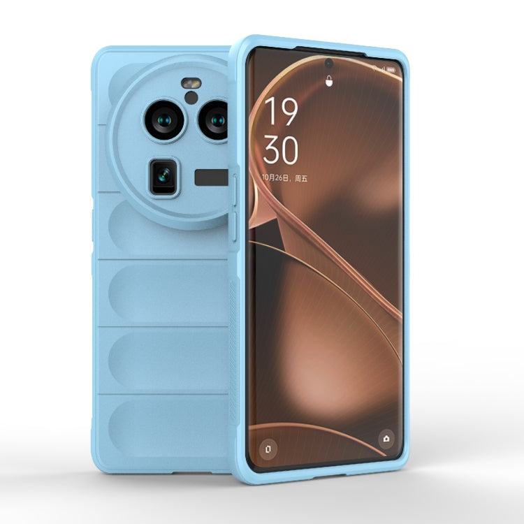Magic Shield TPU + Flannel Phone Case, For OPPO Find X6 5G, For OPPO Find X6 Pro 5G