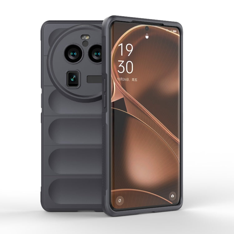 Magic Shield TPU + Flannel Phone Case, For OPPO Find X6 5G, For OPPO Find X6 Pro 5G