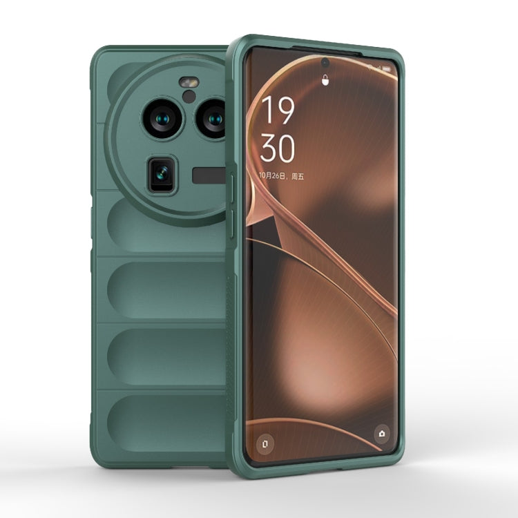 Magic Shield TPU + Flannel Phone Case, For OPPO Find X6 5G, For OPPO Find X6 Pro 5G