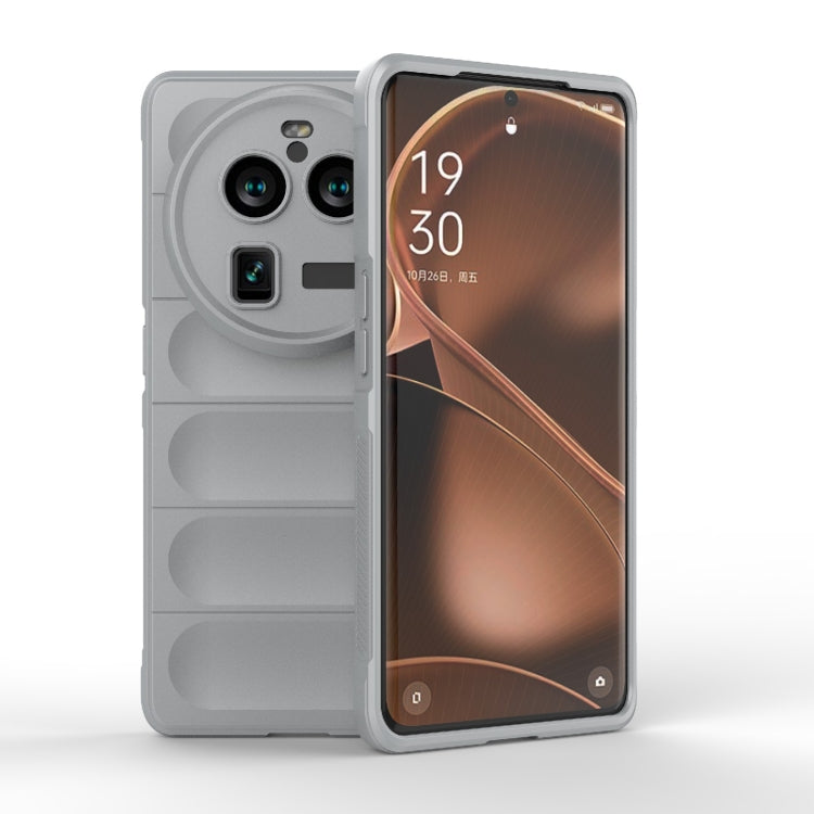 Magic Shield TPU + Flannel Phone Case, For OPPO Find X6 5G, For OPPO Find X6 Pro 5G