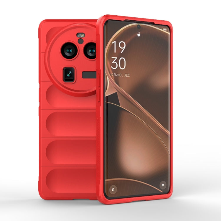 Magic Shield TPU + Flannel Phone Case, For OPPO Find X6 5G, For OPPO Find X6 Pro 5G