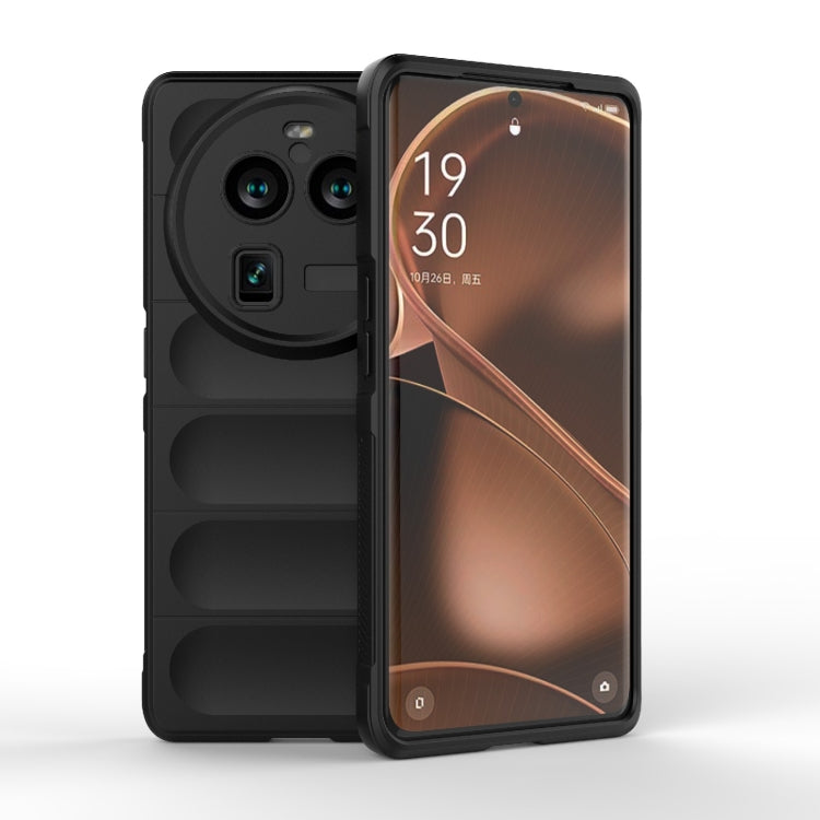 Magic Shield TPU + Flannel Phone Case, For OPPO Find X6 5G, For OPPO Find X6 Pro 5G