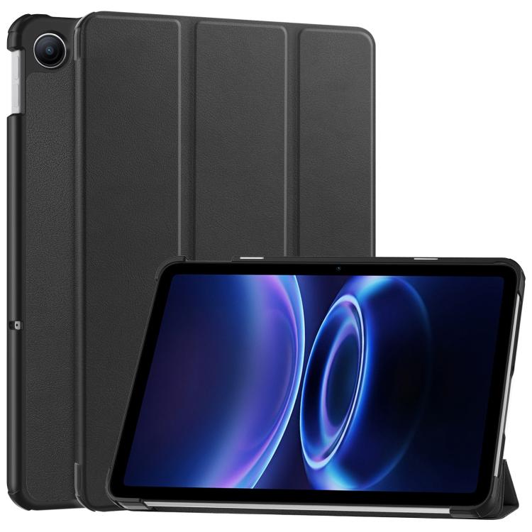 Custer Texture 3-Fold Holder Leather Smart Tablet Case, For Xiaomi Redmi Pad 2 SE 9.7 2026, For Xiaomi Redmi Pad 2, For Xiaomi Pad 7 / 7 Pro, For Xiaomi Redmi Pad SE 8.7, For Xiaomi Pad 6 / 6 Pro