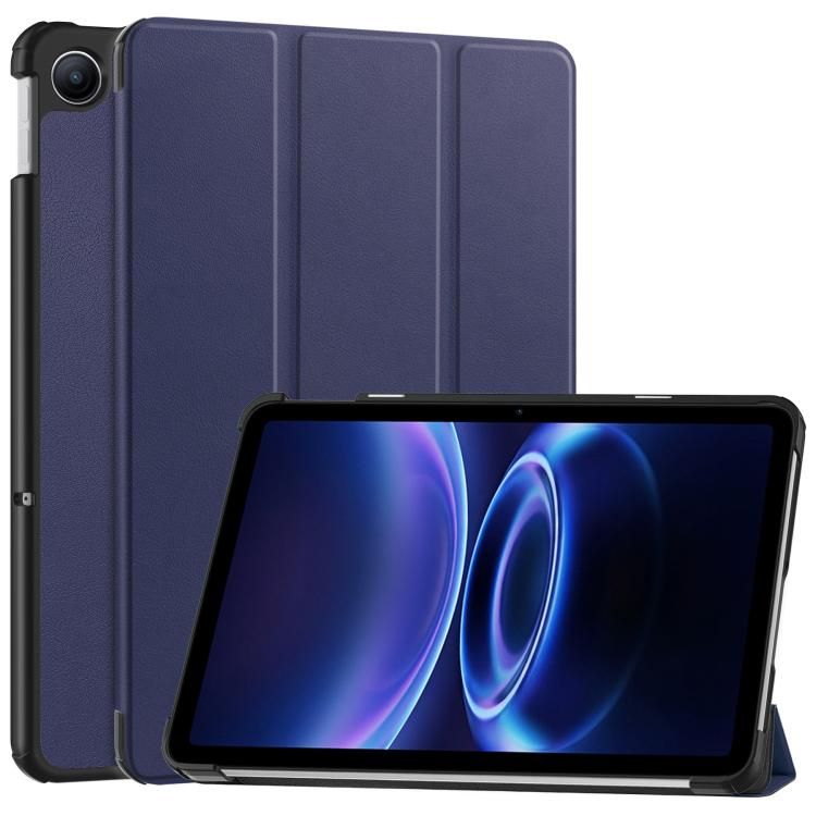 Custer Texture 3-Fold Holder Leather Smart Tablet Case, For Xiaomi Redmi Pad 2 SE 9.7 2026, For Xiaomi Redmi Pad 2, For Xiaomi Pad 7 / 7 Pro, For Xiaomi Redmi Pad SE 8.7, For Xiaomi Pad 6 / 6 Pro