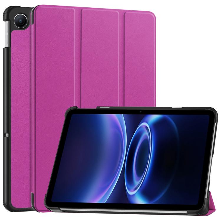 Custer Texture 3-Fold Holder Leather Smart Tablet Case, For Xiaomi Redmi Pad 2 SE 9.7 2026, For Xiaomi Redmi Pad 2, For Xiaomi Pad 7 / 7 Pro, For Xiaomi Redmi Pad SE 8.7, For Xiaomi Pad 6 / 6 Pro