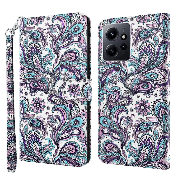 3D Painting Pattern Flip Leather Phone Case, For Xiaomi 13, For Xiaomi 13 Pro, For Xiaomi Redmi Note 12 4G Global, For Xiaomi Redmi Note 12 5G Global / Poco X5 5G
