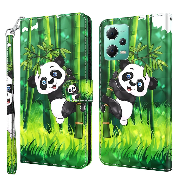 3D Painting Pattern Flip Leather Phone Case, For Xiaomi 13, For Xiaomi 13 Pro, For Xiaomi Redmi Note 12 4G Global, For Xiaomi Redmi Note 12 5G Global / Poco X5 5G
