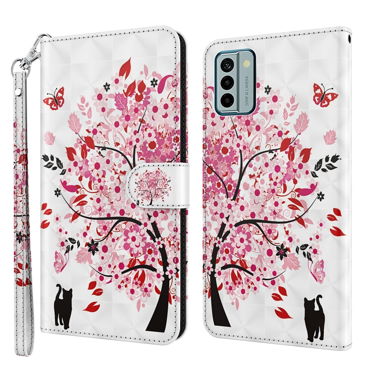 3D Painting Pattern Flip Leather Phone Case, For Nokia G22