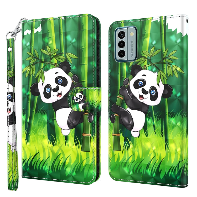 3D Painting Pattern Flip Leather Phone Case, For Nokia G22