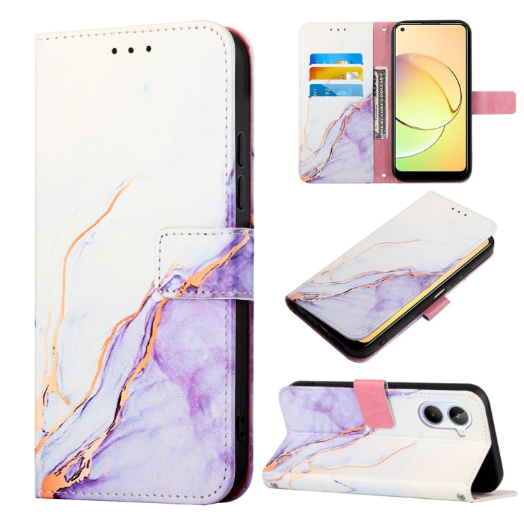 PT003 Marble Pattern Flip Leather Phone Case, For Realme 10 4G, For Realme 10 Pro 5G, For Realme 10 Pro+ 5G, For Realme C55, For Realme GT Neo 5 5G / GT3, For OPPO Reno8 T 5G / A1 Pro 5G Global, For Samsung Galaxy M14, For Xiaomi Redmi Note 12 4G Globa...