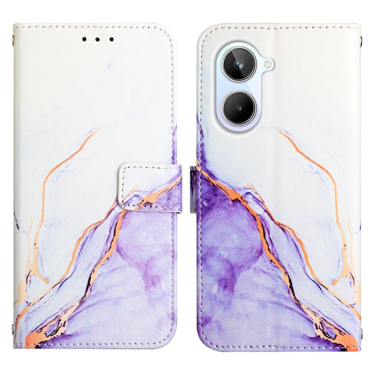 PT003 Marble Pattern Flip Leather Phone Case, For Realme 10 4G, For Realme 10 Pro 5G, For Realme 10 Pro+ 5G, For Realme C55, For Realme GT Neo 5 5G / GT3, For OPPO Reno8 T 5G / A1 Pro 5G Global, For Samsung Galaxy M14, For Xiaomi Redmi Note 12 4G Globa...
