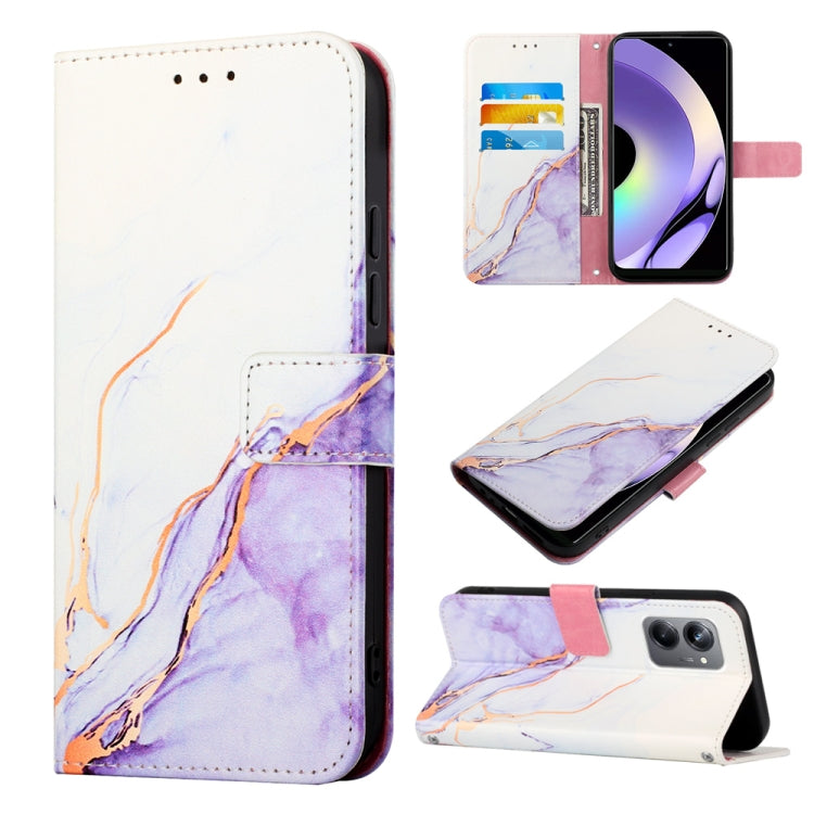 PT003 Marble Pattern Flip Leather Phone Case, For Realme 10 4G, For Realme 10 Pro 5G, For Realme 10 Pro+ 5G, For Realme C55, For Realme GT Neo 5 5G / GT3, For OPPO Reno8 T 5G / A1 Pro 5G Global, For Samsung Galaxy M14, For Xiaomi Redmi Note 12 4G Globa...