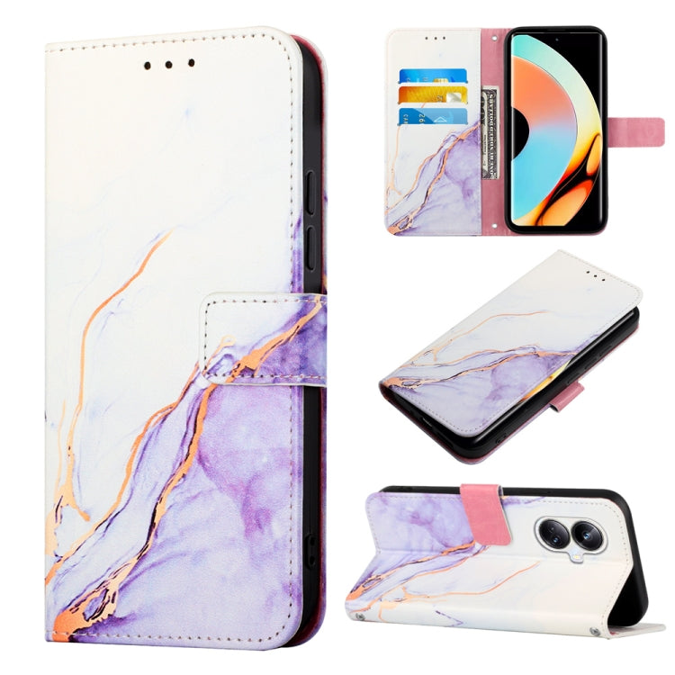 PT003 Marble Pattern Flip Leather Phone Case, For Realme 10 4G, For Realme 10 Pro 5G, For Realme 10 Pro+ 5G, For Realme C55, For Realme GT Neo 5 5G / GT3, For OPPO Reno8 T 5G / A1 Pro 5G Global, For Samsung Galaxy M14, For Xiaomi Redmi Note 12 4G Globa...