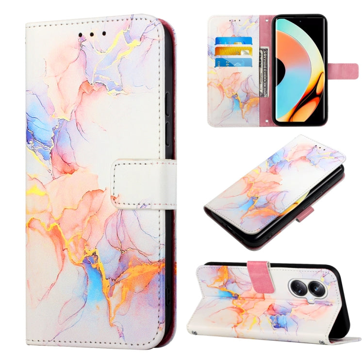 PT003 Marble Pattern Flip Leather Phone Case, For Realme 10 4G, For Realme 10 Pro 5G, For Realme 10 Pro+ 5G, For Realme C55, For Realme GT Neo 5 5G / GT3, For OPPO Reno8 T 5G / A1 Pro 5G Global, For Samsung Galaxy M14, For Xiaomi Redmi Note 12 4G Globa...