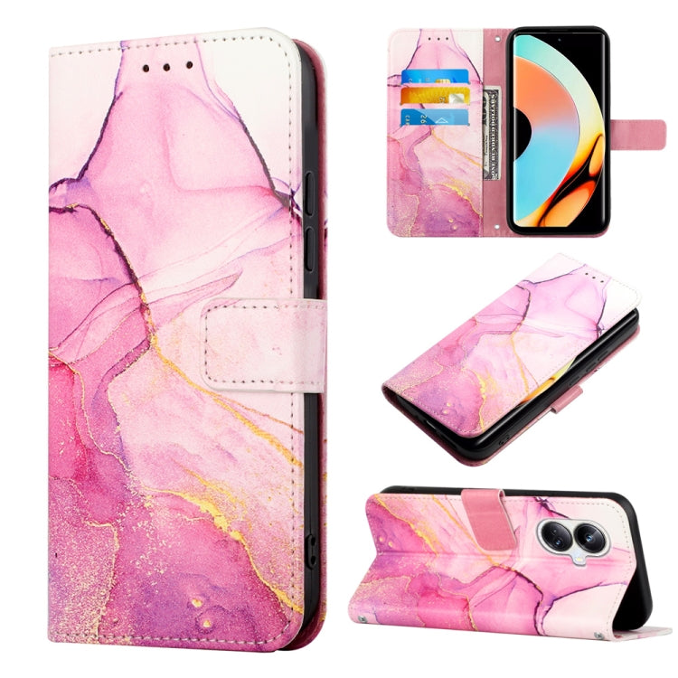 PT003 Marble Pattern Flip Leather Phone Case, For Realme 10 4G, For Realme 10 Pro 5G, For Realme 10 Pro+ 5G, For Realme C55, For Realme GT Neo 5 5G / GT3, For OPPO Reno8 T 5G / A1 Pro 5G Global, For Samsung Galaxy M14, For Xiaomi Redmi Note 12 4G Globa...