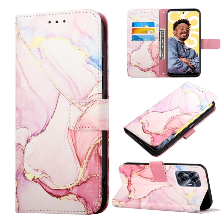 PT003 Marble Pattern Flip Leather Phone Case, For Realme 10 4G, For Realme 10 Pro 5G, For Realme 10 Pro+ 5G, For Realme C55, For Realme GT Neo 5 5G / GT3, For OPPO Reno8 T 5G / A1 Pro 5G Global, For Samsung Galaxy M14, For Xiaomi Redmi Note 12 4G Globa...