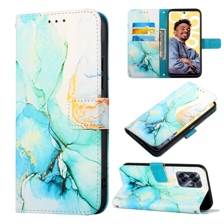 PT003 Marble Pattern Flip Leather Phone Case, For Realme 10 4G, For Realme 10 Pro 5G, For Realme 10 Pro+ 5G, For Realme C55, For Realme GT Neo 5 5G / GT3, For OPPO Reno8 T 5G / A1 Pro 5G Global, For Samsung Galaxy M14, For Xiaomi Redmi Note 12 4G Globa...